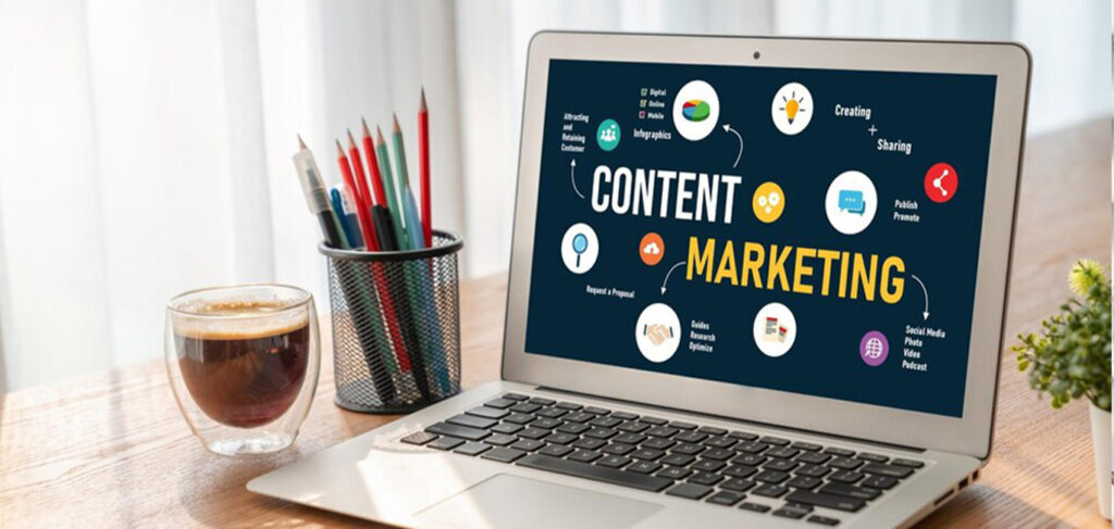 "Create and share interesting content to attract, inform, and engage your target audience. Elevate your brand with excellent content marketing."