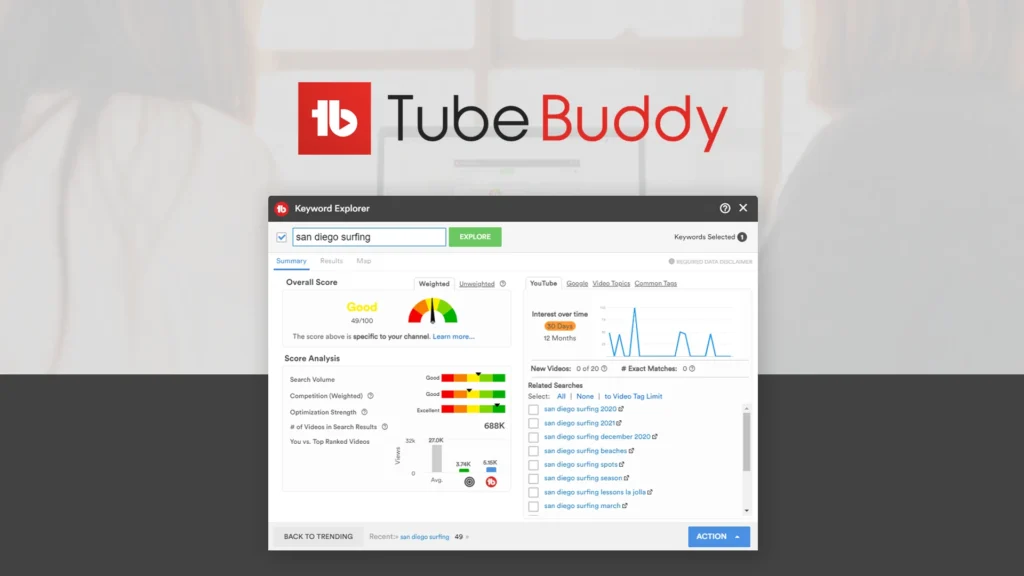 TubeBuddy YouTube Marketing Tool