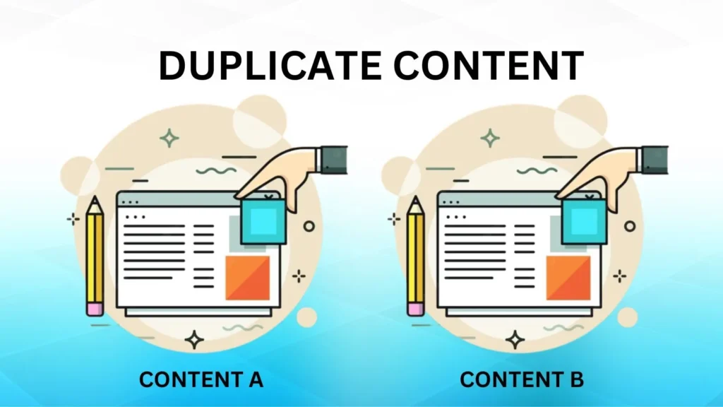 Duplicate content is the reason why your website is not ranking on google
