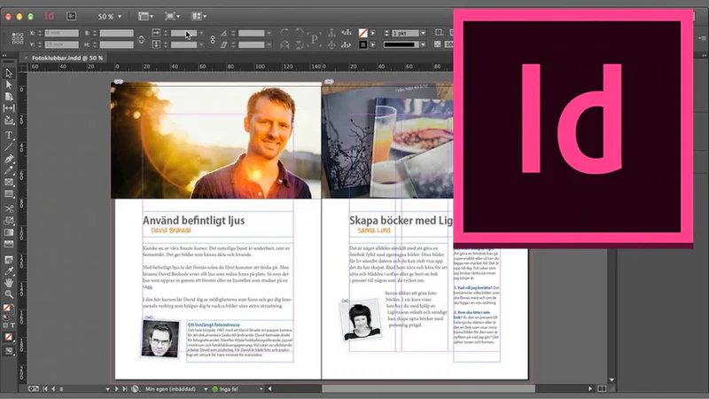 Tools for Graphic Design: indesign