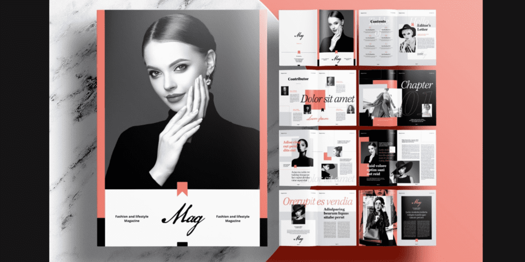 Indesign Magazine Layout