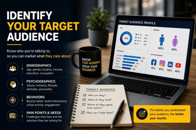 how to target audience for small business marketing
