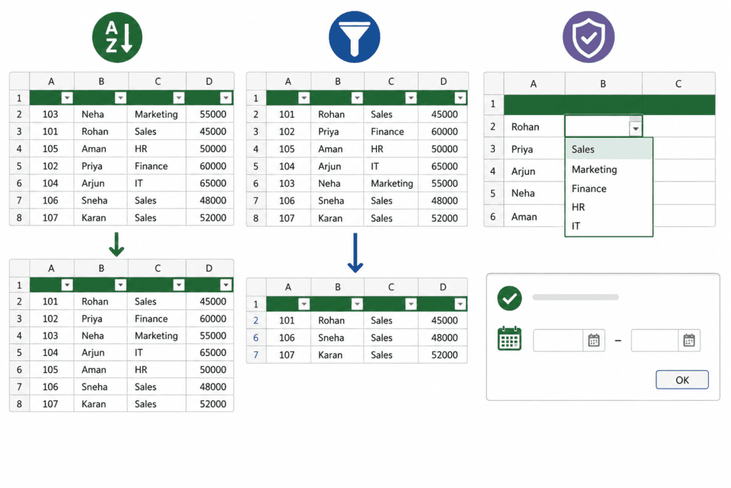 Advanced Excel skills for jobs