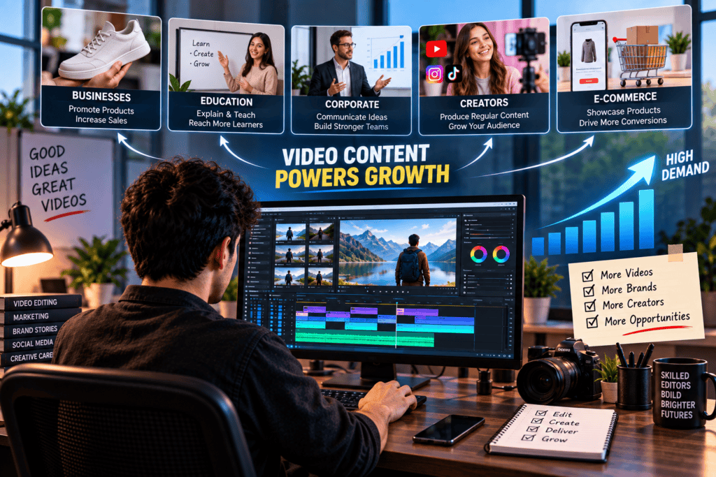 growing demand for video editing The best skills to learn
