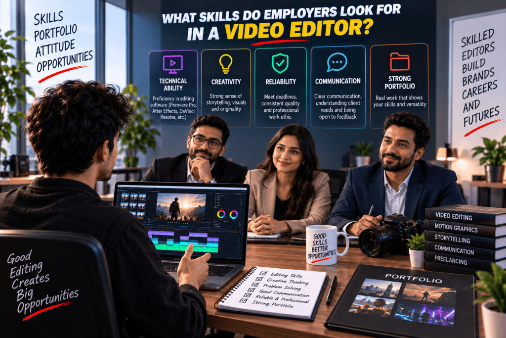 Skills Employers Look for in a Video Editor: The best video editing skills