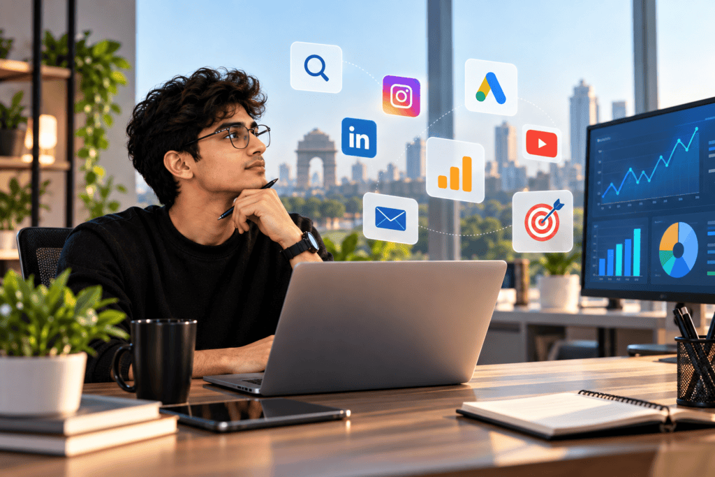 digital marketing salary in India and career growth in 2026